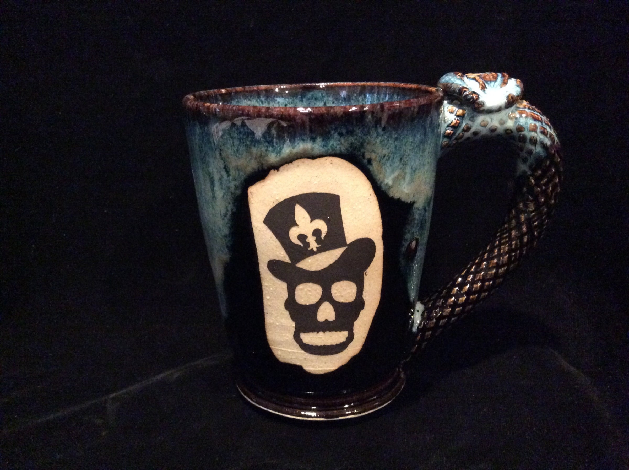 Pirate Skull and Crossbones Simple Modern Coffee Mug